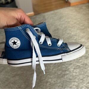 Converse Kids Blue High-Top Sneakers